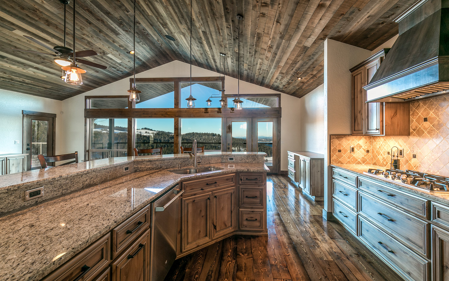 1x6 Rough Sawn Finish.